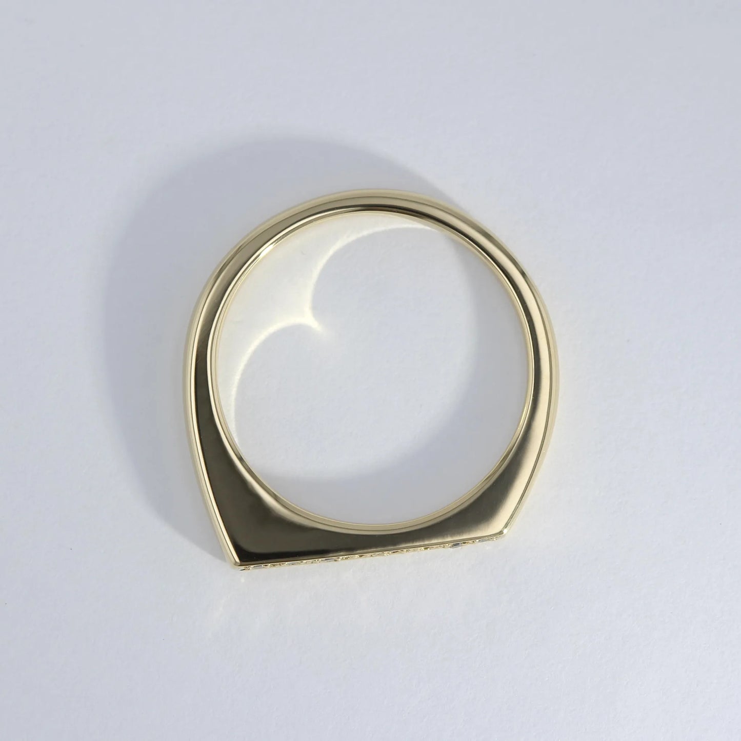 K18YG / リング / Like me♪ 小粒キラキラメレダイヤ