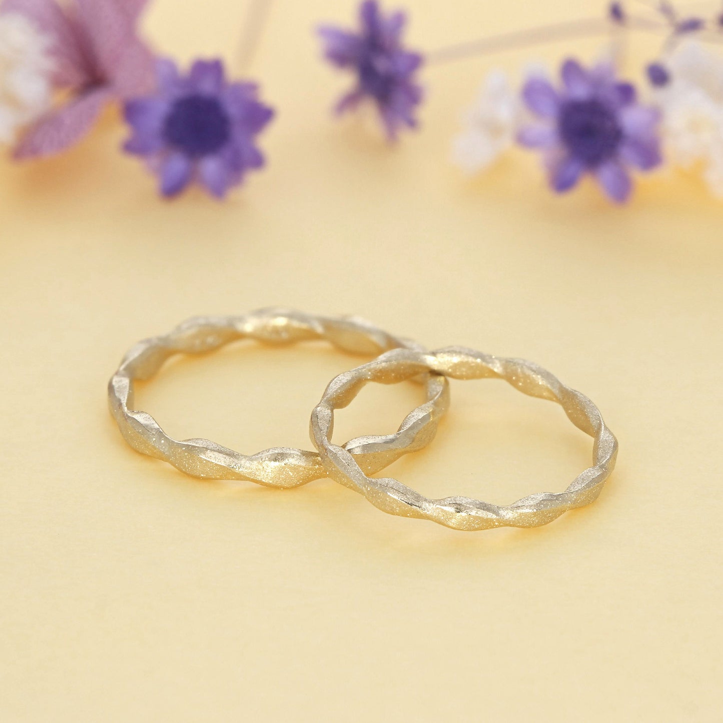 フルオーダー結婚指輪 コーディネートが楽しくなるデザイン