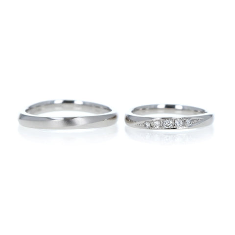 結婚指輪 ペア　seinte pure　リメイク 結婚指輪 ペアseinte pureリメイク
