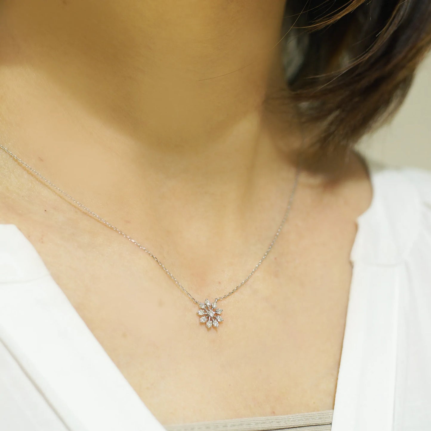 スイートテンネックレス　Star　[ P535 + Dia ]