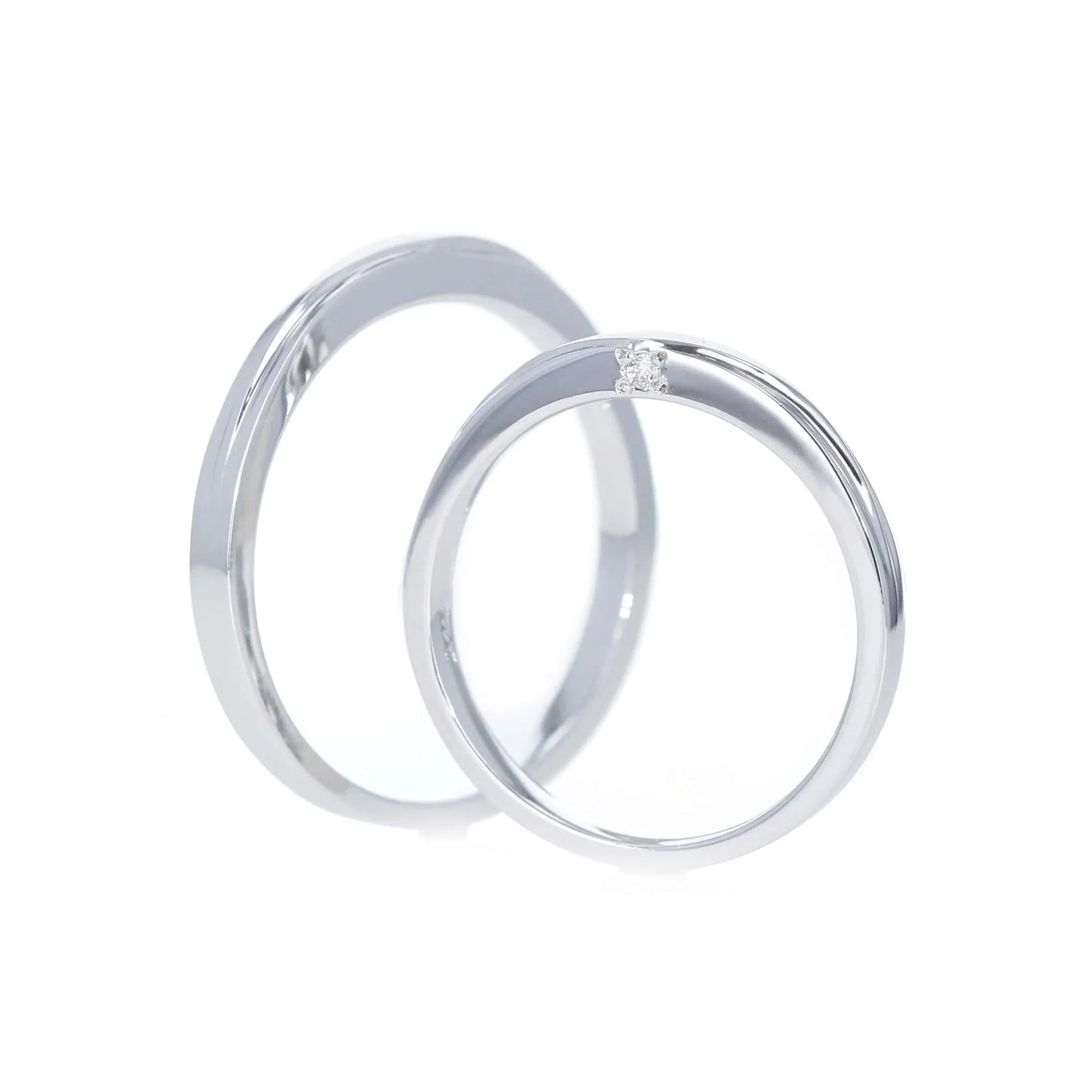 結婚指輪ペア　Crest　[ N45AB ]