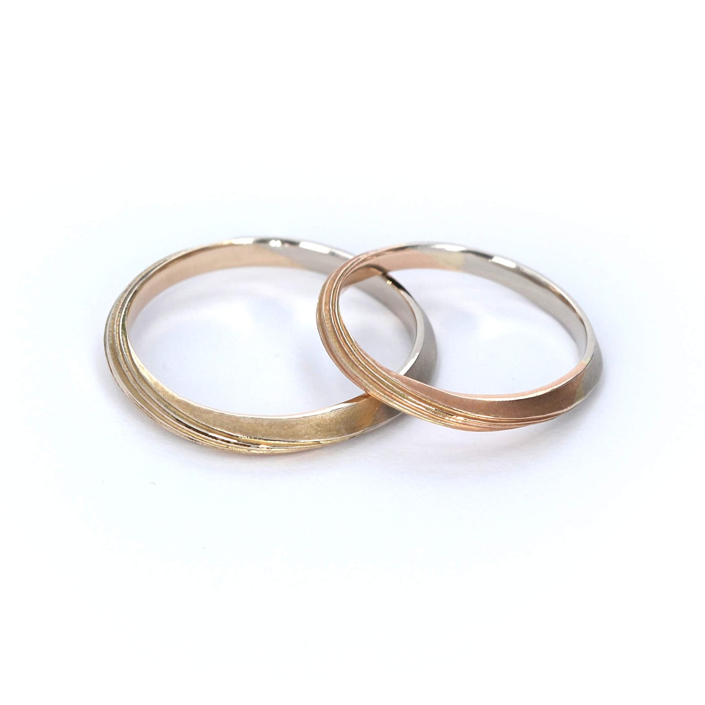 結婚指輪ペア　[ P86AB_1 ]　金属素材 K10