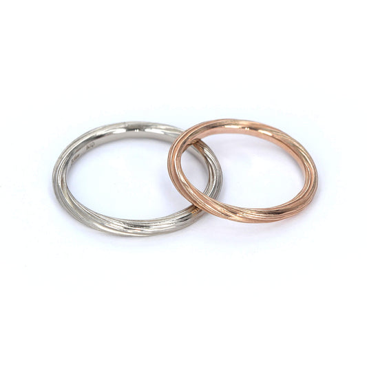 結婚指輪ペア　[ P87AB_1 ]　金属素材 K10