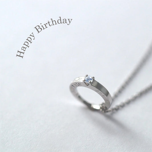 ベビーリング【メモリー】 シルバー・ムーンストーン