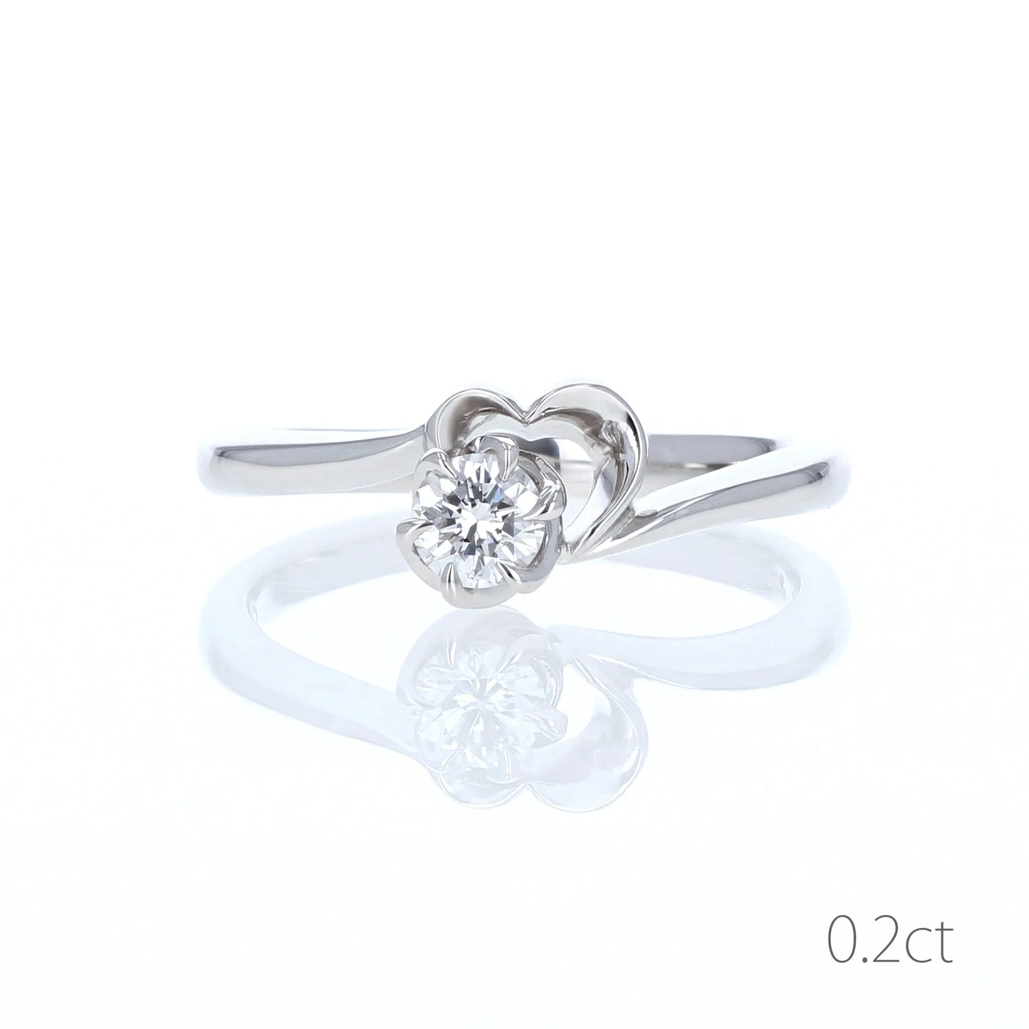 ダイヤモンド持ち込みの婚約指輪　Adorable　[ E42 ]
