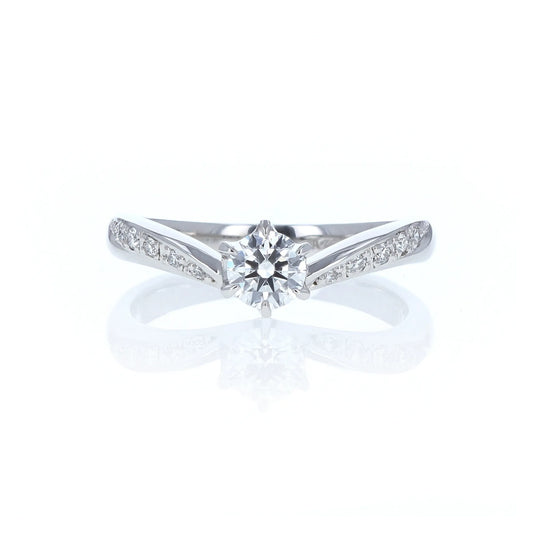 プラチナダイヤモンドリング Elegant