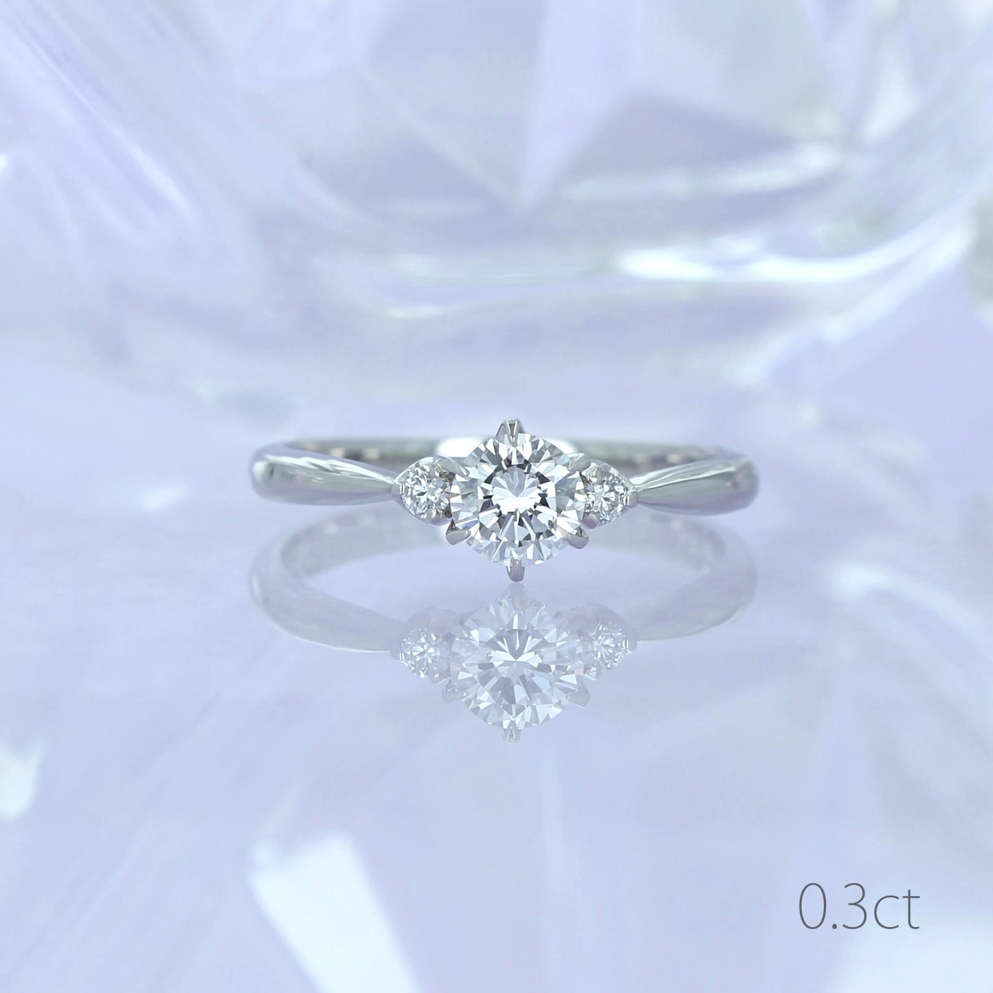 ダイヤモンド持ち込みの婚約指輪　Shine　[ E99 ]
