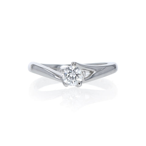 最終交渉可JG195★高級 ダイヤモンド0.518ct プラチナヘッド 婚約指輪 エンゲージリング ダイヤモンド プラチナ 18金 ピンク