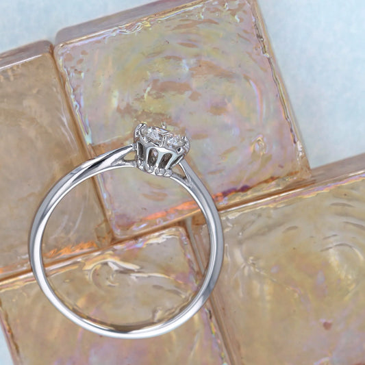 プラチナダイヤモンドリング 王冠(Crown)